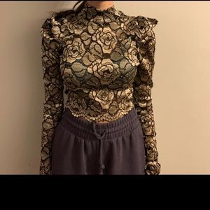 Fashion nova sheer top